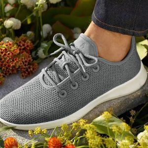 Allbirds Tree Runners Gray Women’s Running Shoes Size 9 EU 39